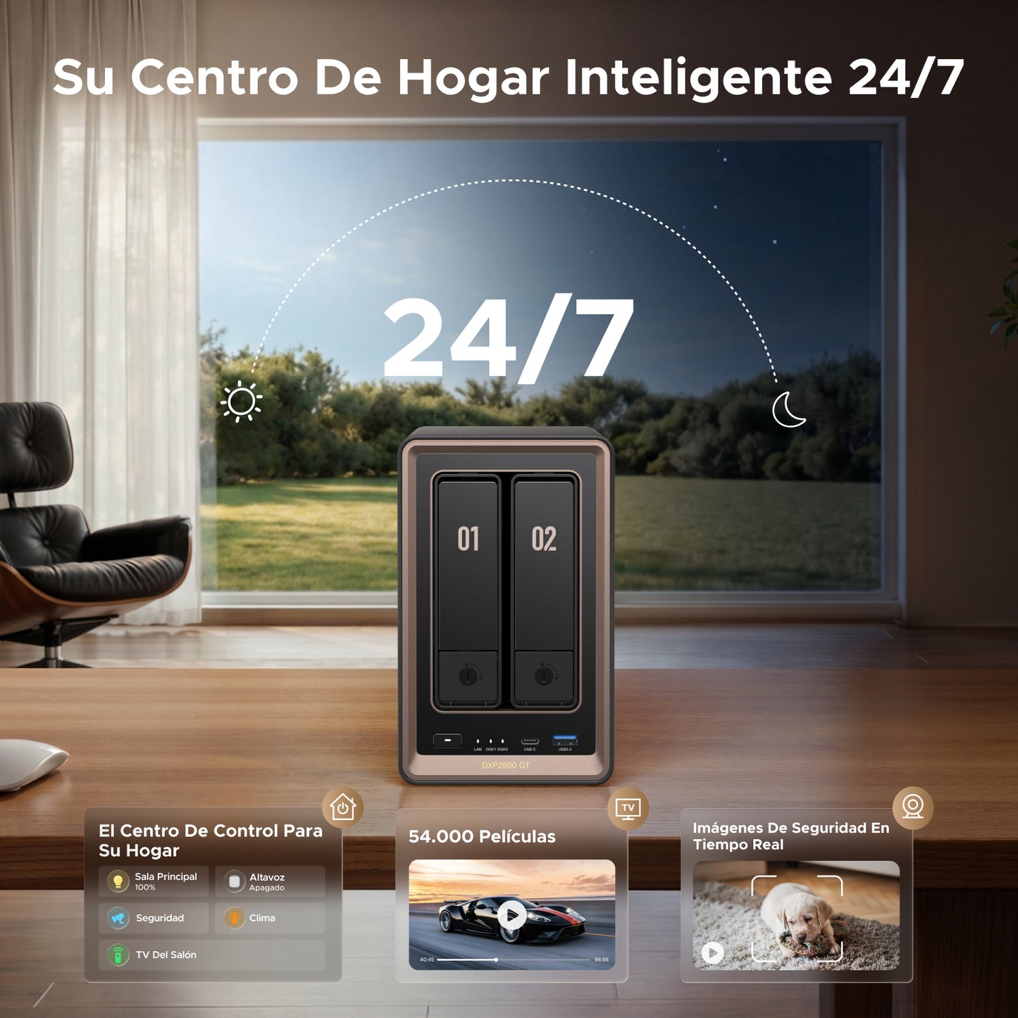 UGREEN NASync DXP2800 GT