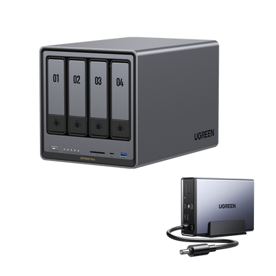 DXP4800 Plus + 120W DC UPS